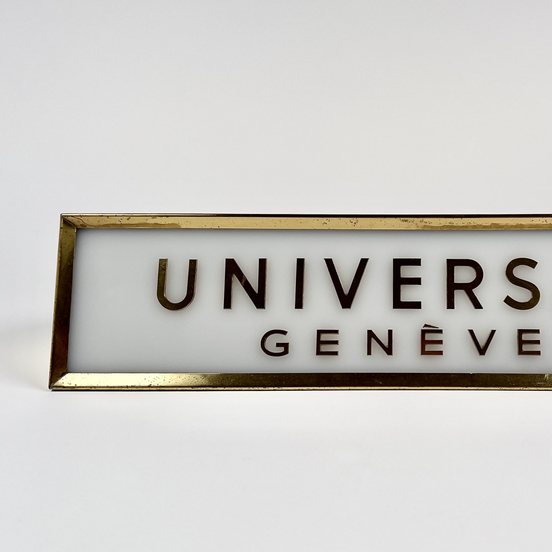 UNIQUE ENSEIGNE LUMINEUSE UNIVERSAL GENÈVE CIRCA 1960 – Image 3