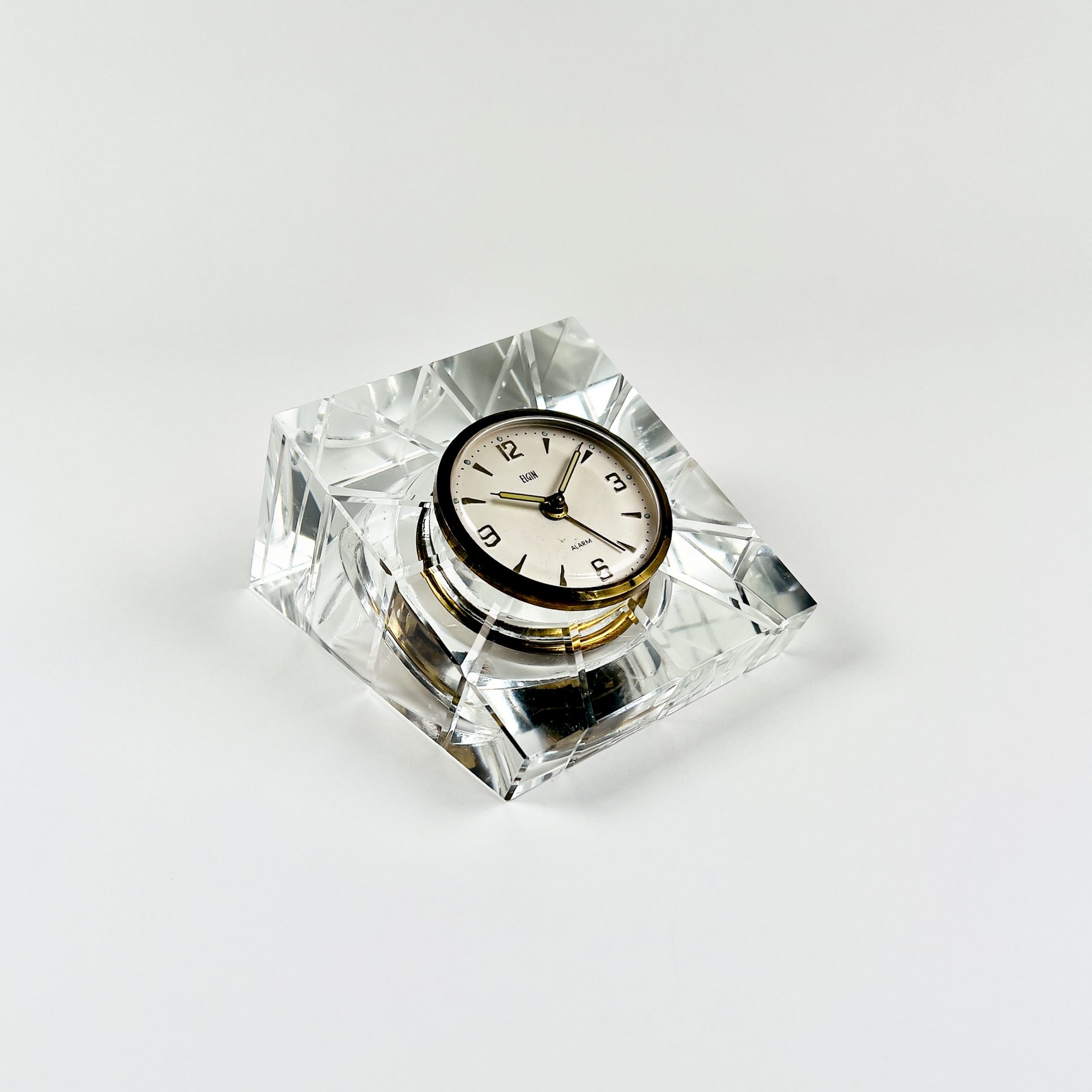 HORLOGE ELGIN GLASS CIRCA 1960 – Image 4