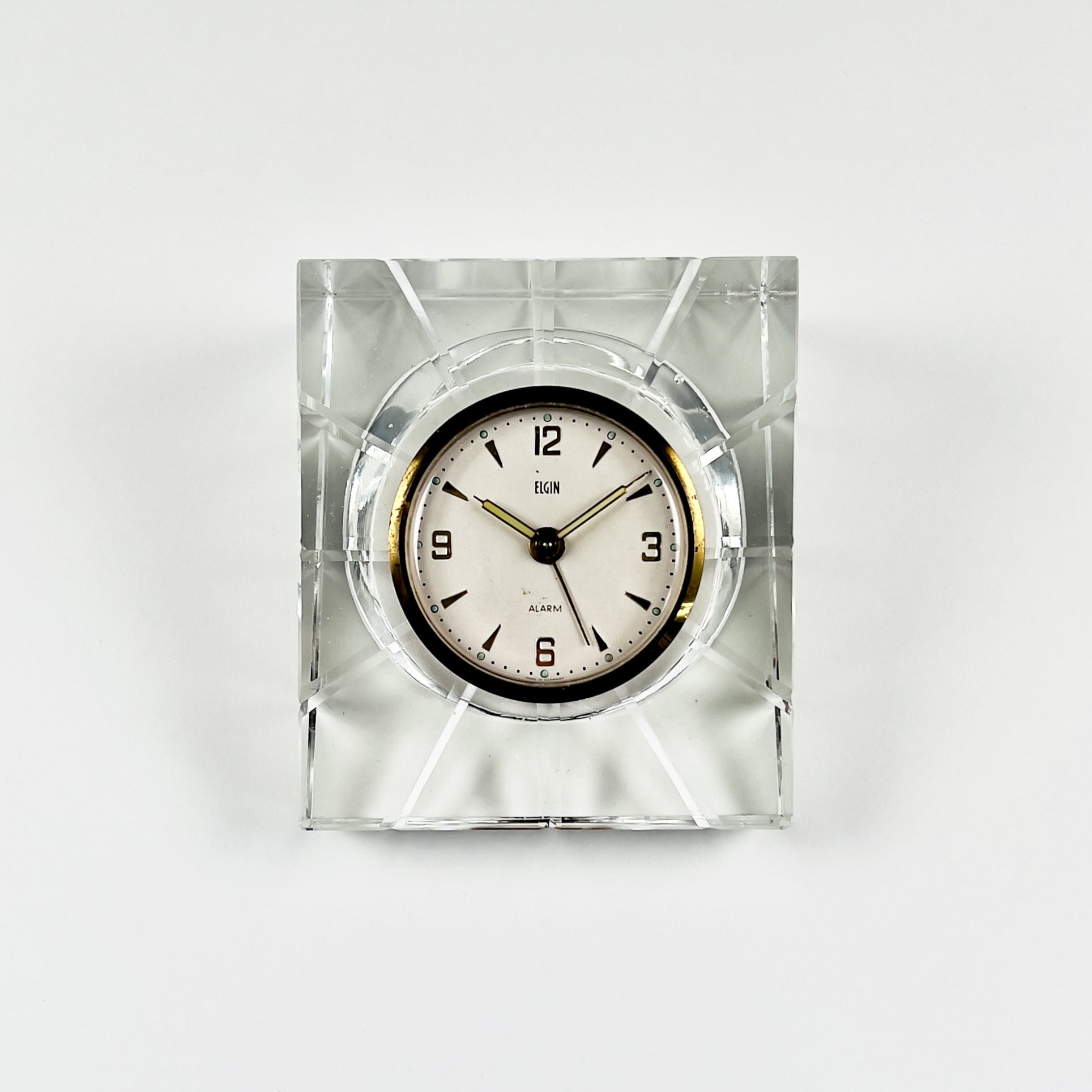 HORLOGE ELGIN GLASS CIRCA 1960 – Image 3