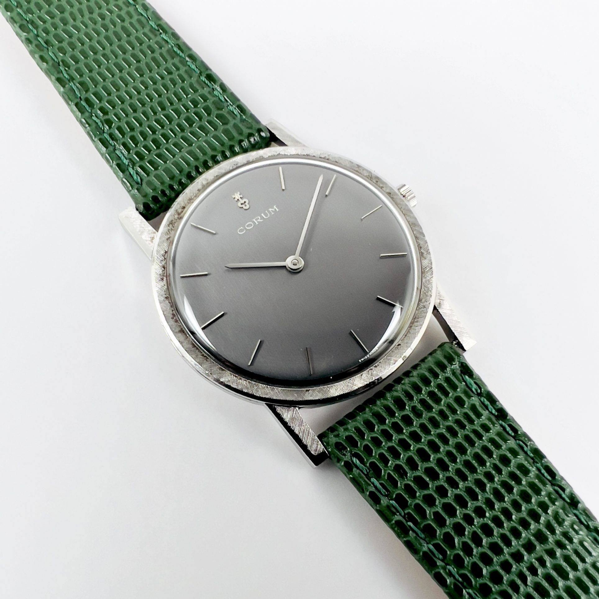 MONTRE CORUM SILVER DIAL CA. 1960 – Image 7