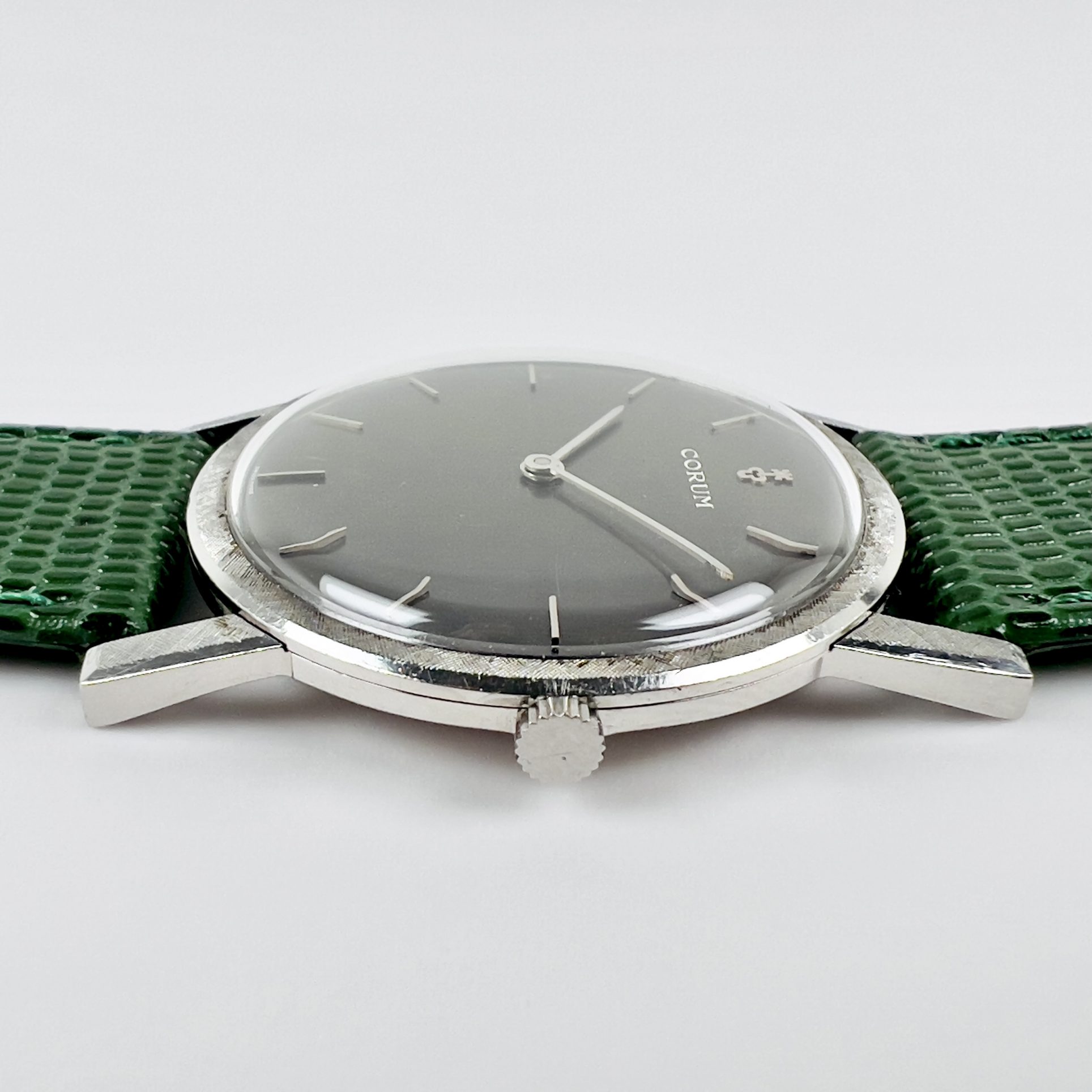 MONTRE CORUM SILVER DIAL CA. 1960 – Image 9