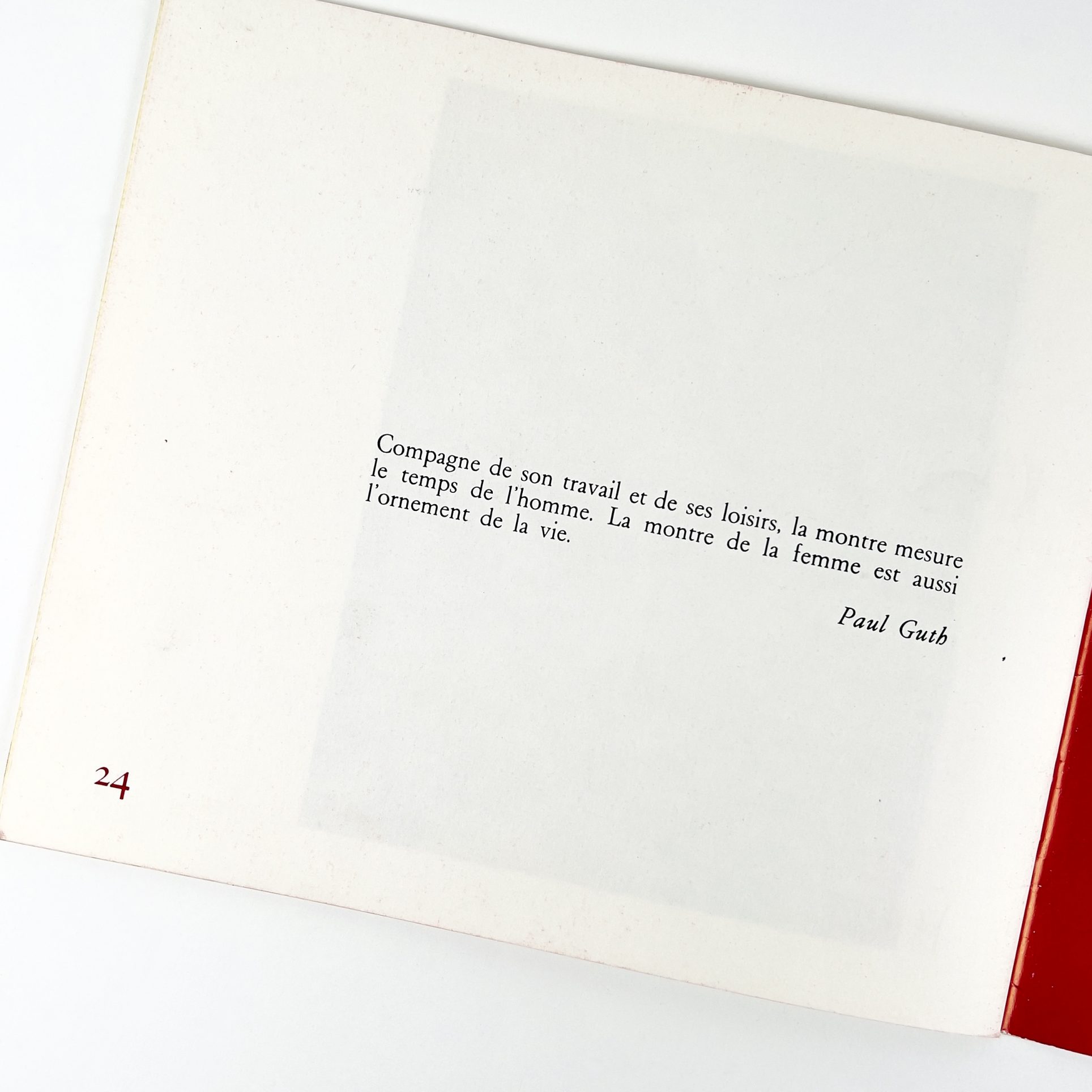 LIVRE ZENITH "MA MONTRE ET MOI" PAUL GUTH - 1965 – Image 12