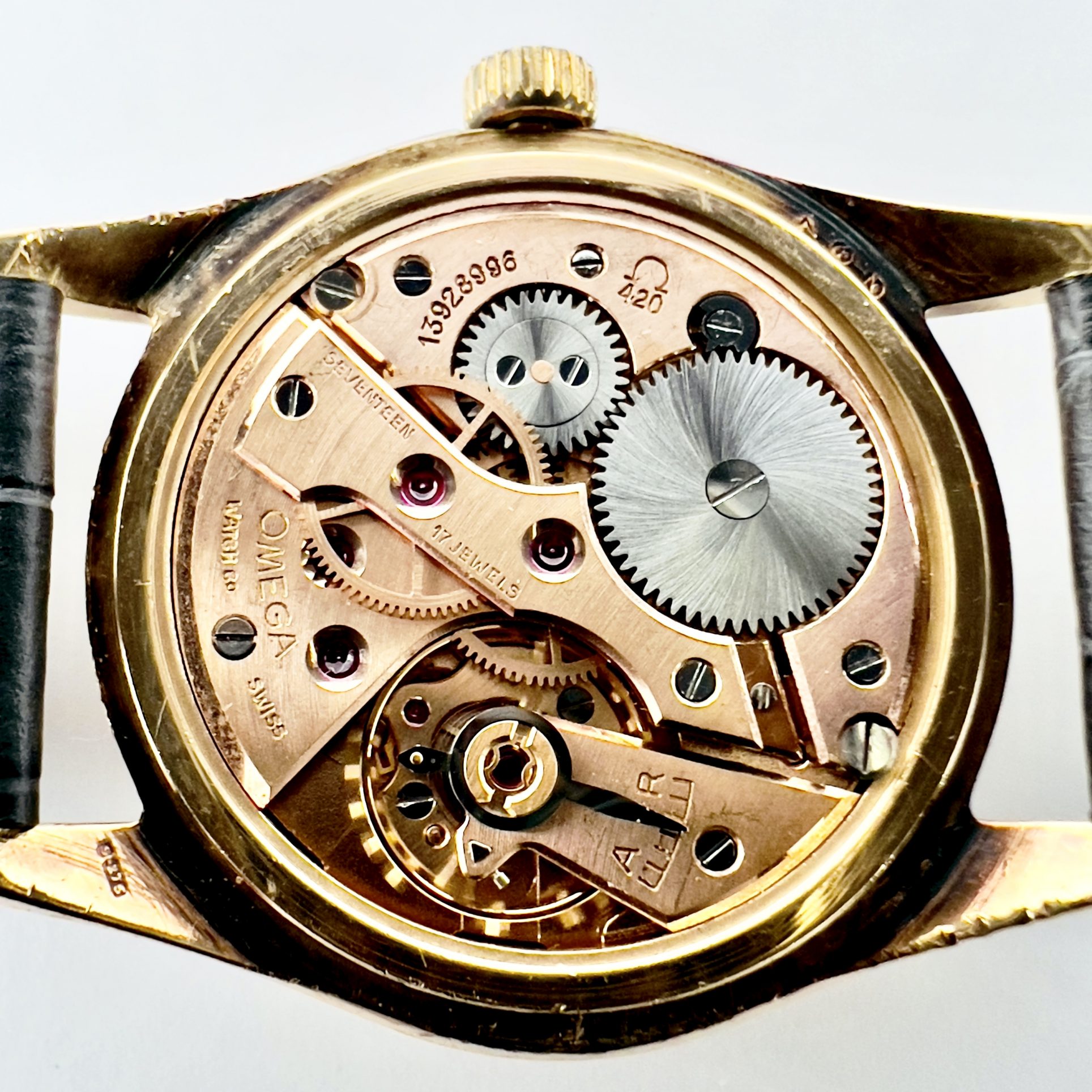 OMEGA 921 GOLD "AARON LUFKIN DENNISON" CA. 1952 – Image 6