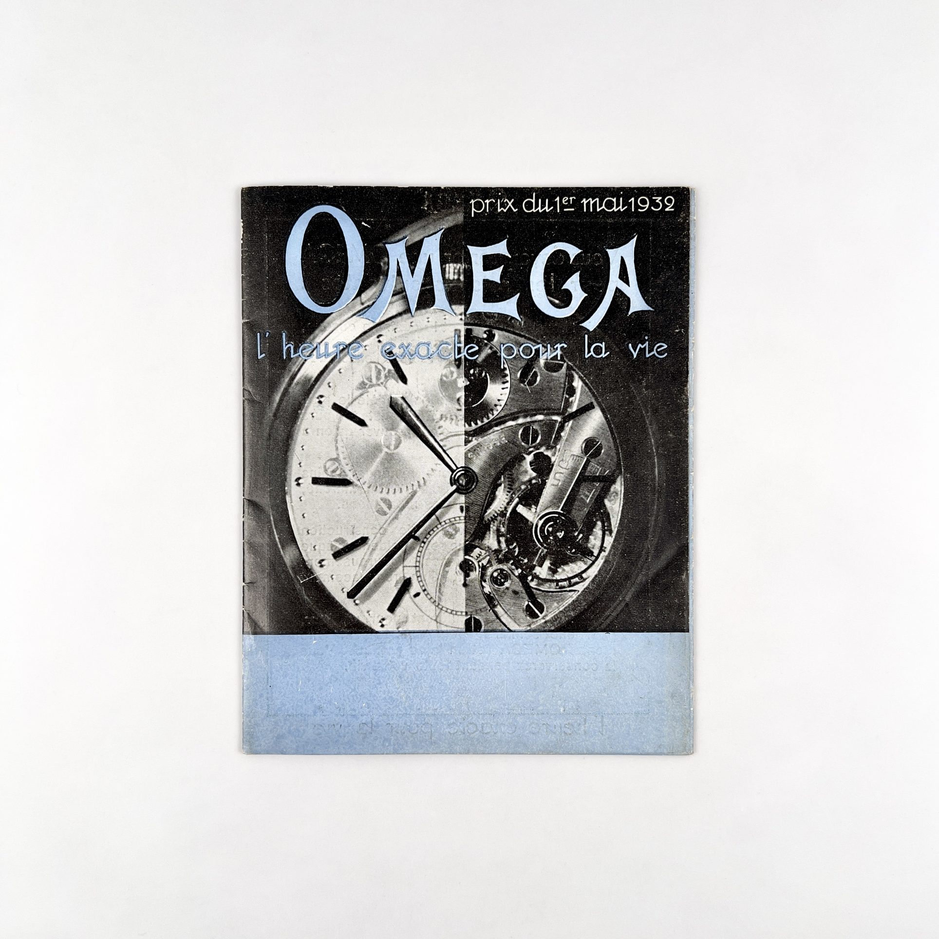 OMEGA CATALOGUE TARIF 1932