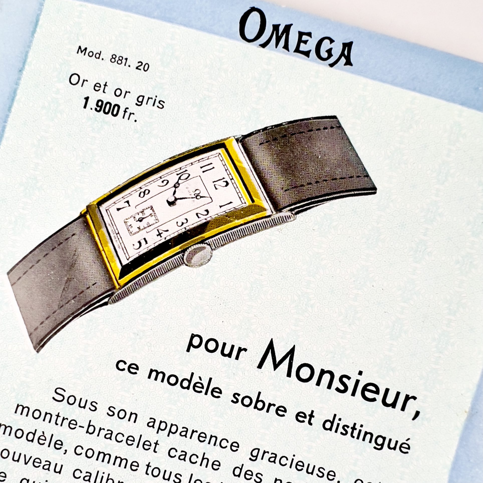 OMEGA CATALOGUE TARIF 1932 – Image 6