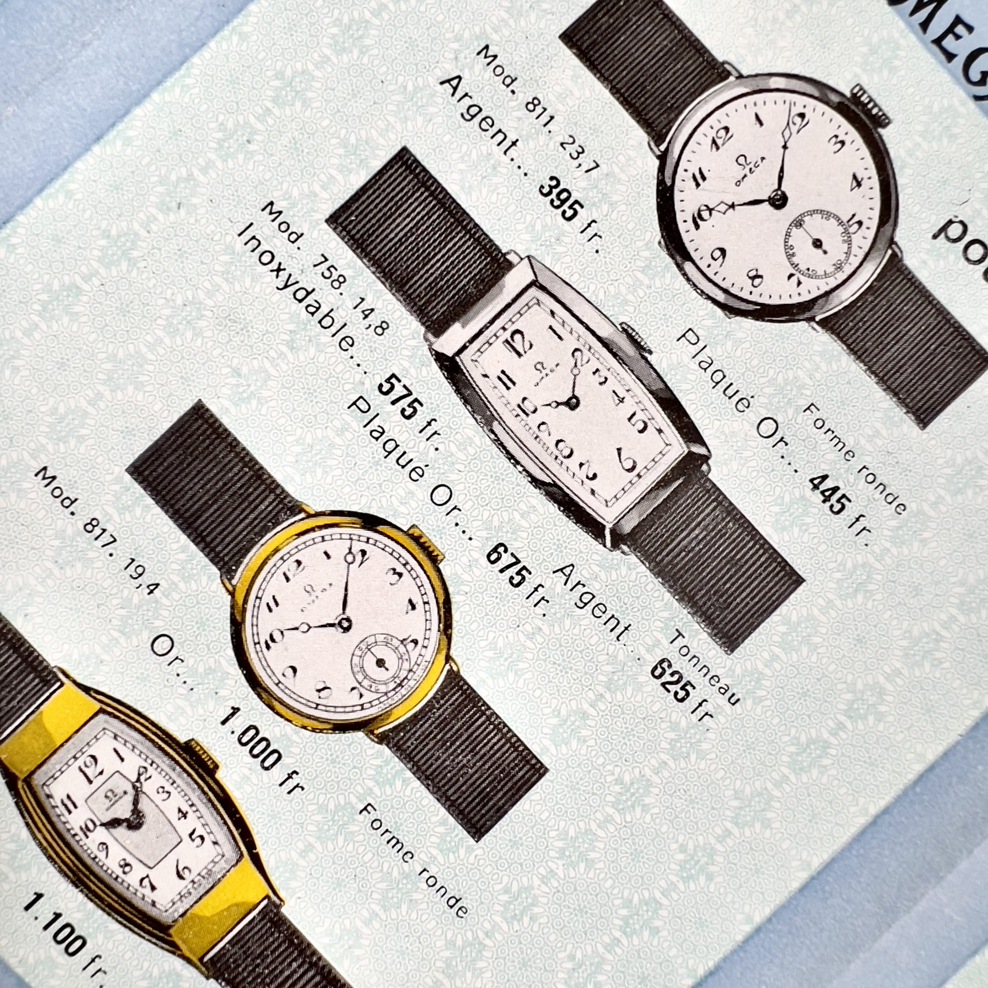 OMEGA CATALOGUE TARIF 1932 – Image 5